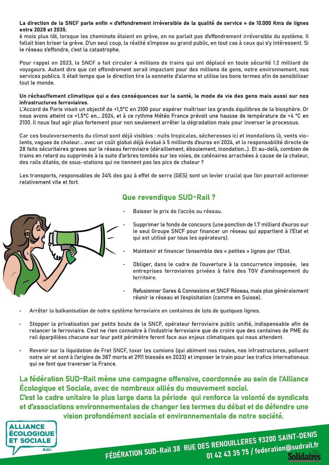 Ambition France Transports Il est temps de mettre le train sur le rail Ambition France Transports Il est temps de mettre le train sur le rail
