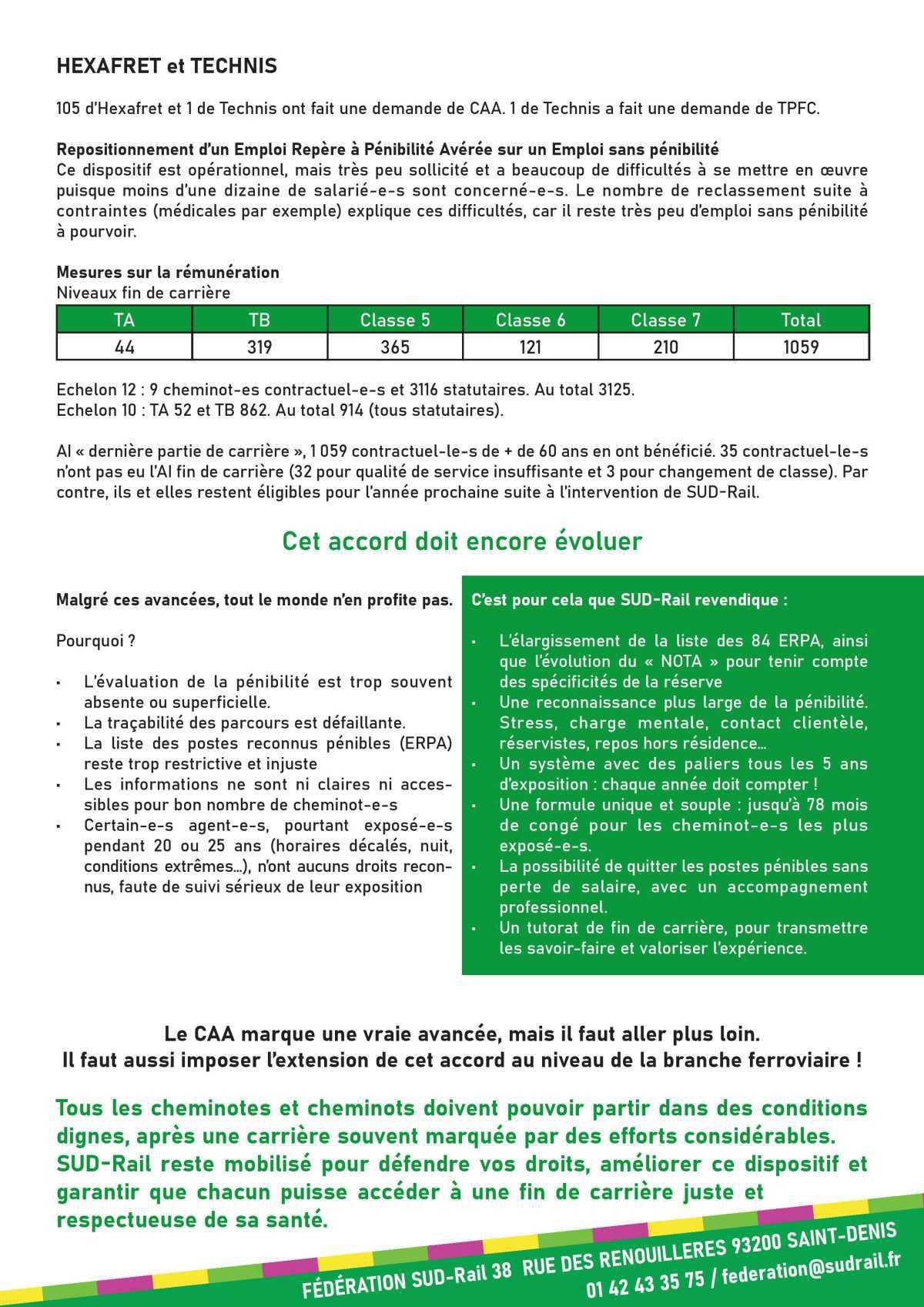TABLE RONDE SUIVI DU CAA