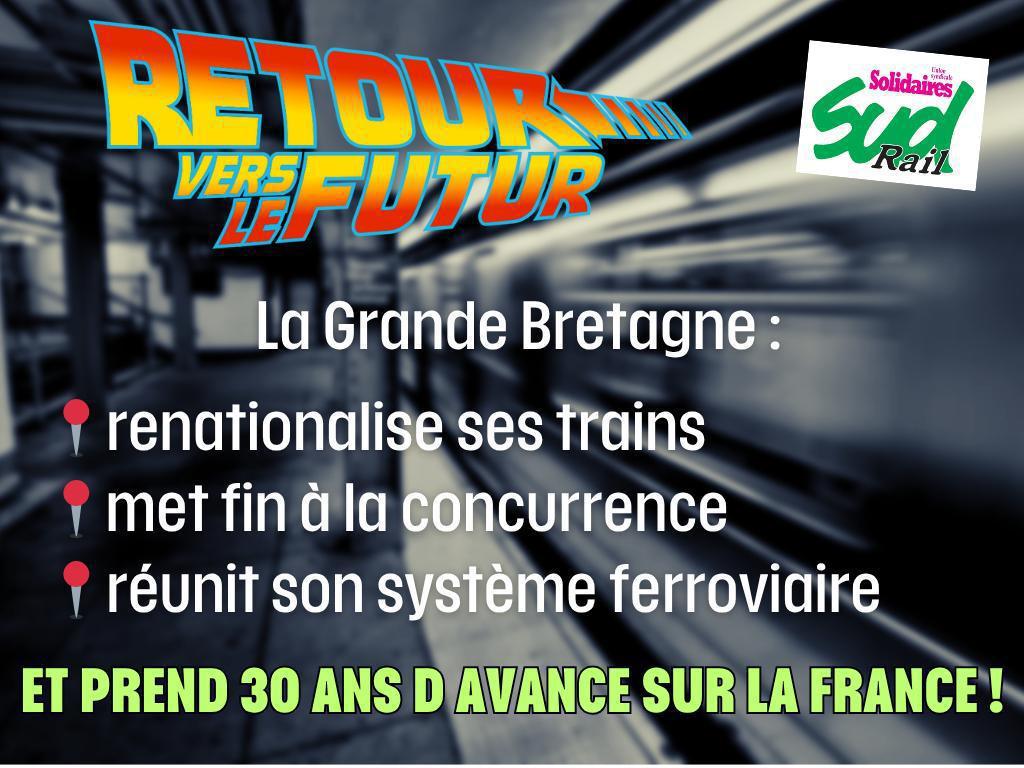 30 ANS APRÈS SA PRIVATISATION, LE CHEMIN DE FER BRITANNIQUE EST RENATIONALISÉ 30 ANS APRÈS SA PRIVATISATION, LE CHEMIN DE FER BRITANNIQUE EST RENATIONALISÉ