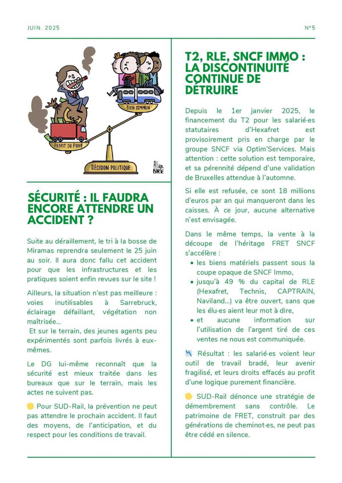 HEXAFRET : DES ALERTES PARTOUT, DES RÉPONSES NULLE PART !