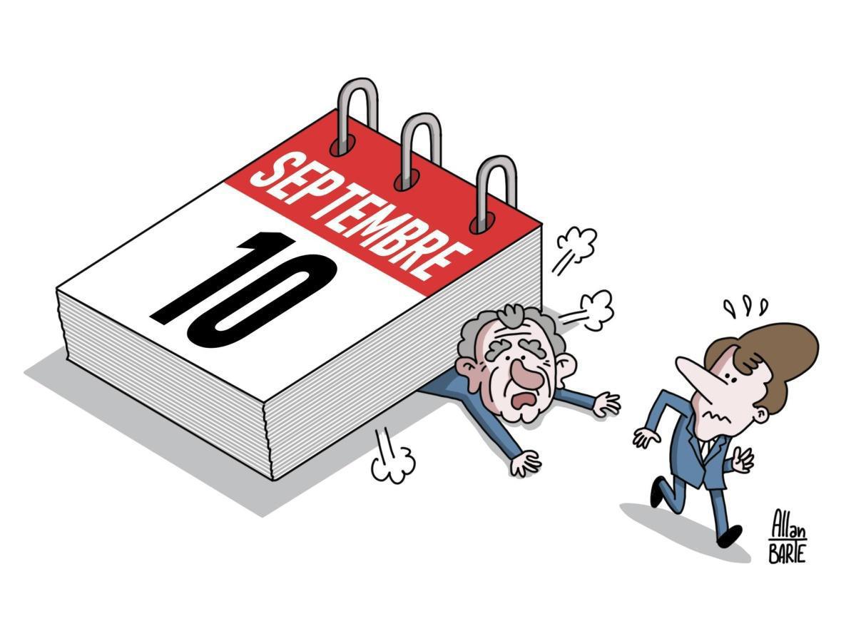 Le 10 septembre, il faut taper très fort !