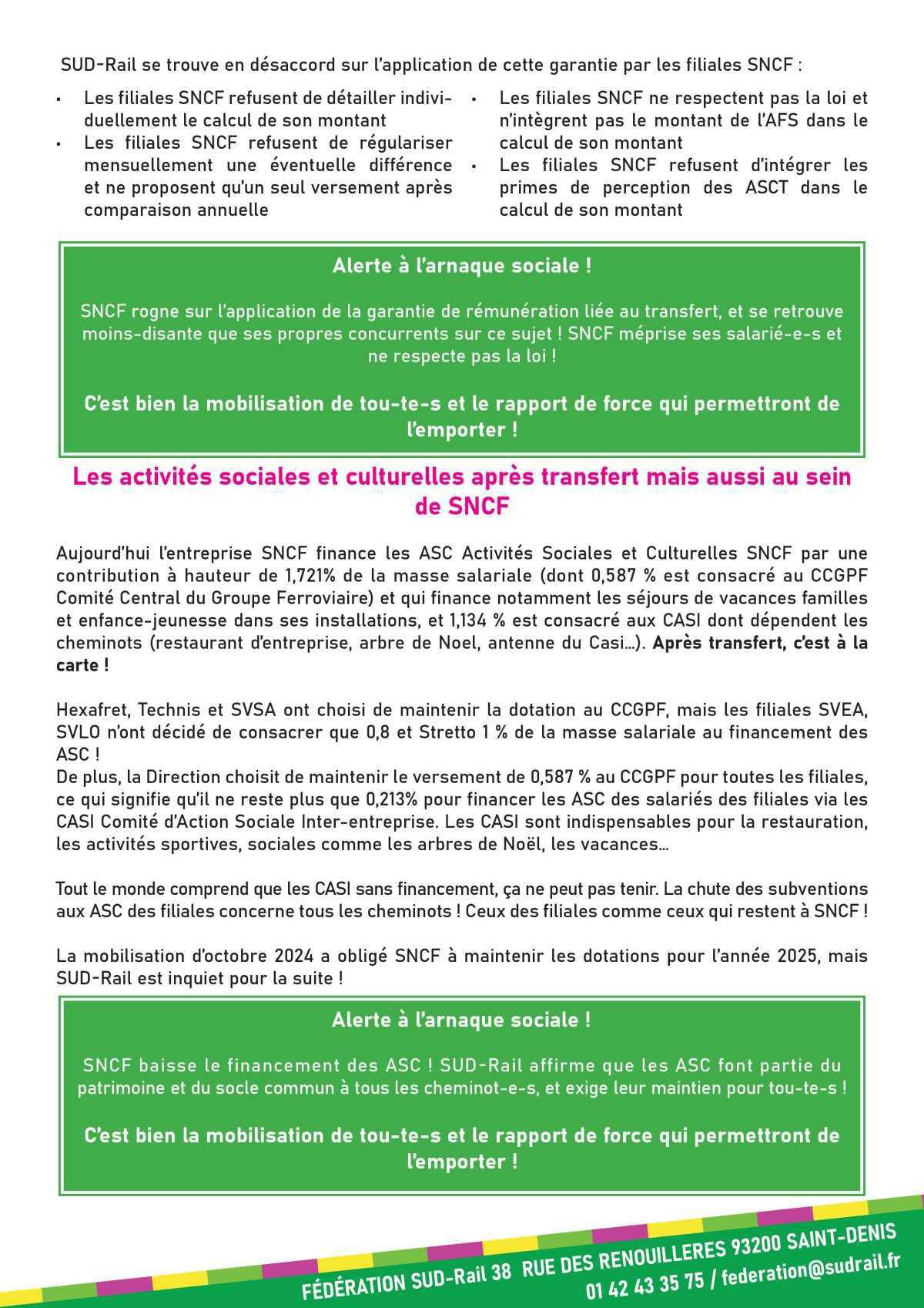 CONCURRENCE, FILIALES, DUMPING SOCIAL SUD-Rail fait le point sur la situation en octobre 2025 CONCURRENCE, FILIALES, DUMPING SOCIAL SUD-Rail fait le point sur la situation en octobre 2025