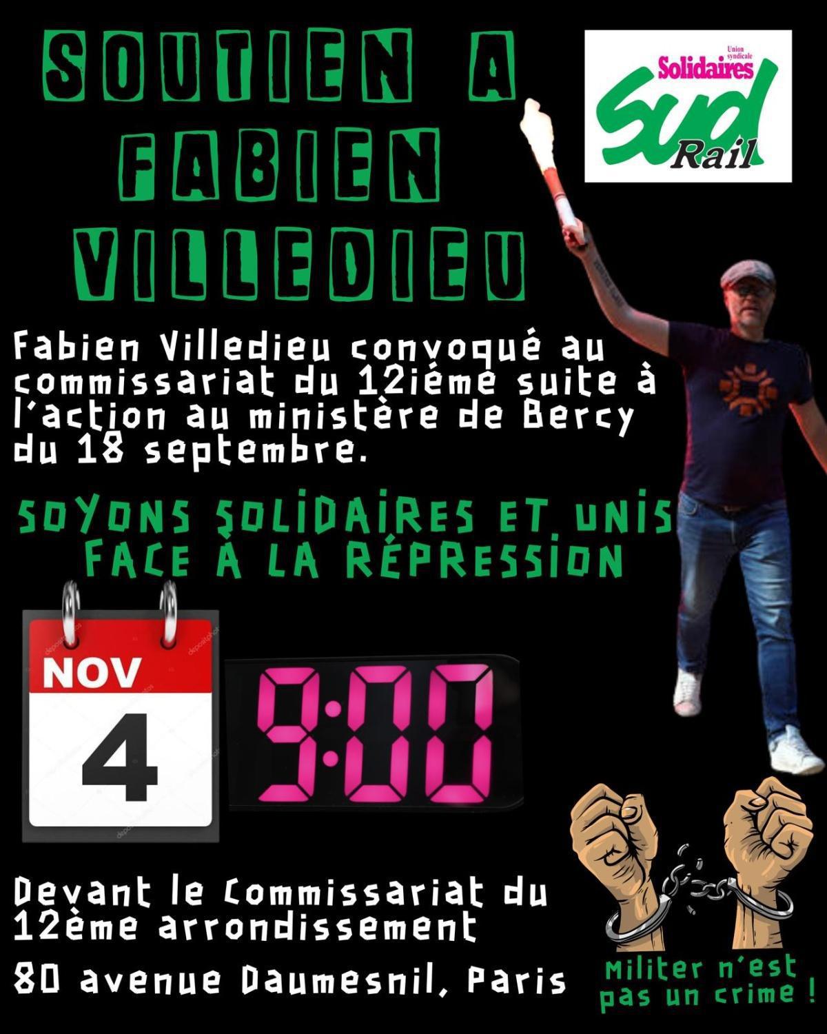 L'action syndicale n'est pas un crime