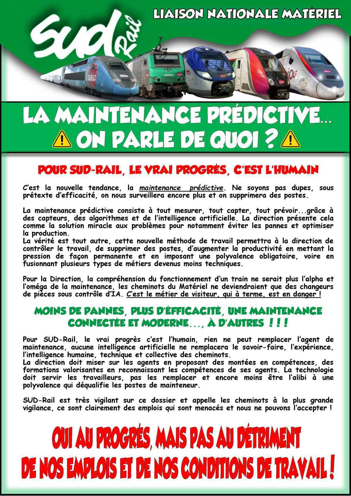Maintenance prédicitve, on parle de quoi ? Maintenance prédicitve, on parle de quoi ?
