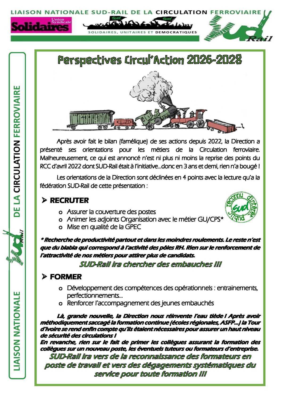 Perspectives Circul’Action 2026-2028 Perspectives Circul’Action 2026-2028