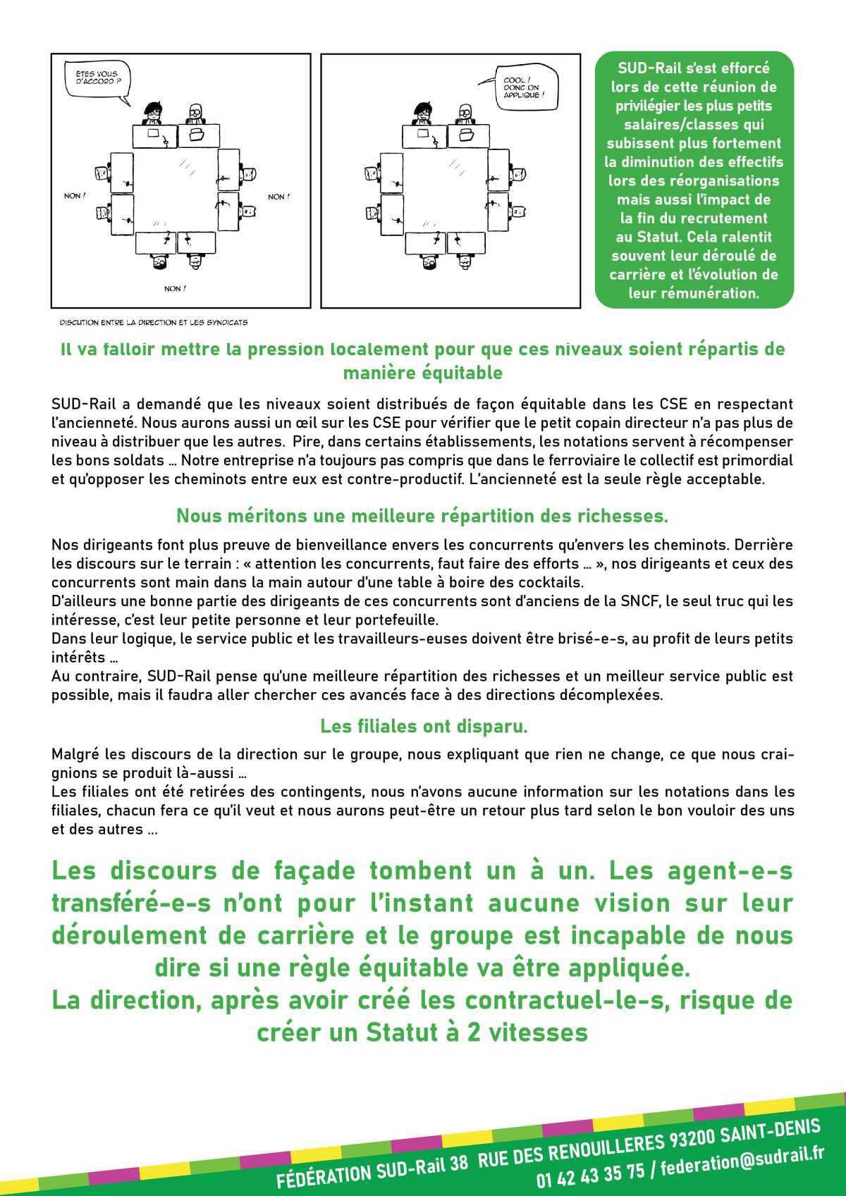 NOTATIONS 2026/2027 C’EST LA DISETTE SUR LES NIVEAUX !