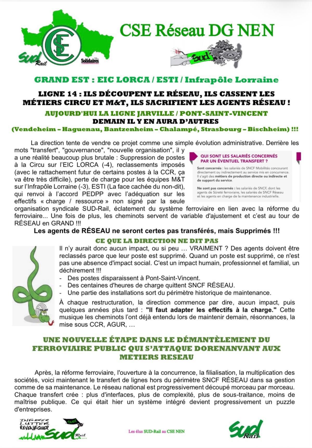 CSE Réseau DG NEN:LIGNE 14 : ILS DÉCOUPENT LE RÉSEAU, ILS CASSENT LES MÉTIERS CIRCU ET M&T, ILS SACRIFIENT LES AGENTS RÉSEAU ! CSE Réseau DG NEN:LIGNE 14 : ILS DÉCOUPENT LE RÉSEAU, ILS CASSENT LES MÉTIERS CIRCU ET M&T, ILS SACRIFIENT LES AGENTS RÉSEAU !