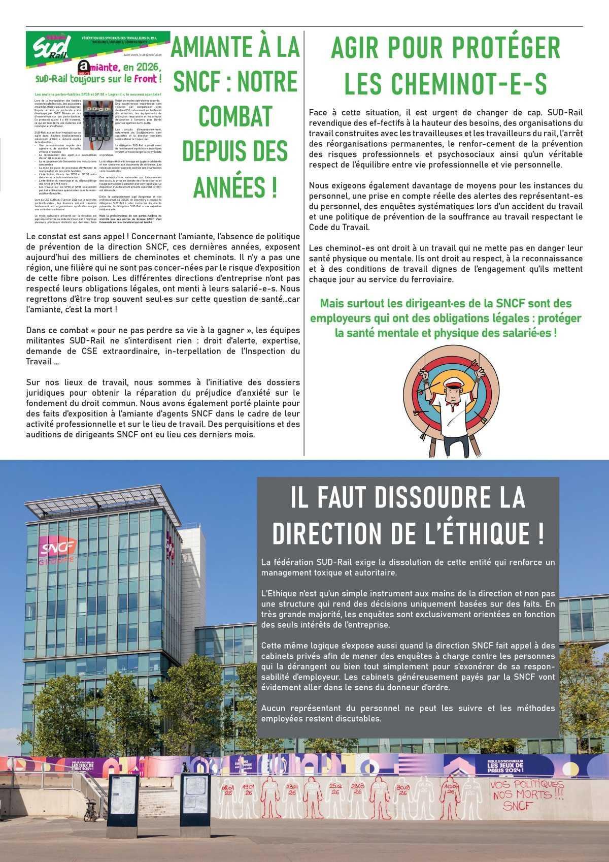 CONDITIONS DE TRAVAIL ÇA SUFFIT ! CONDITIONS DE TRAVAIL ÇA SUFFIT !
