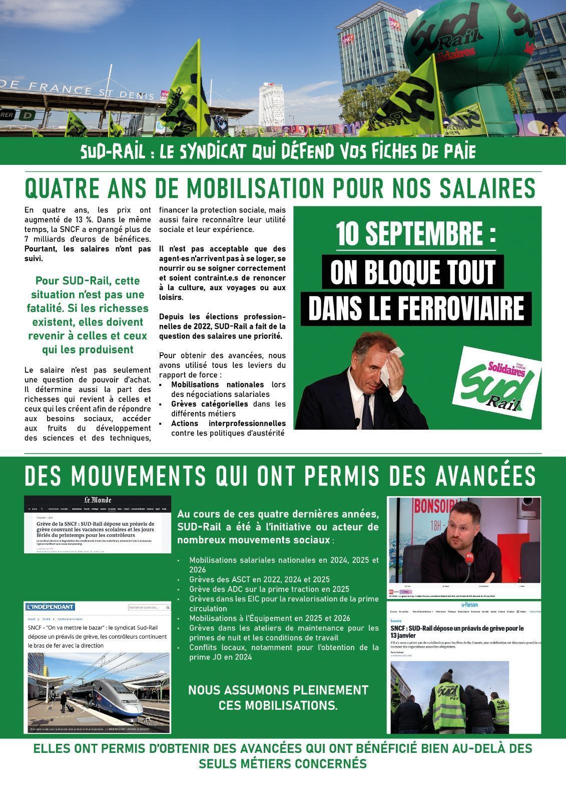 Le syndicat qui défend vos fiches de paie