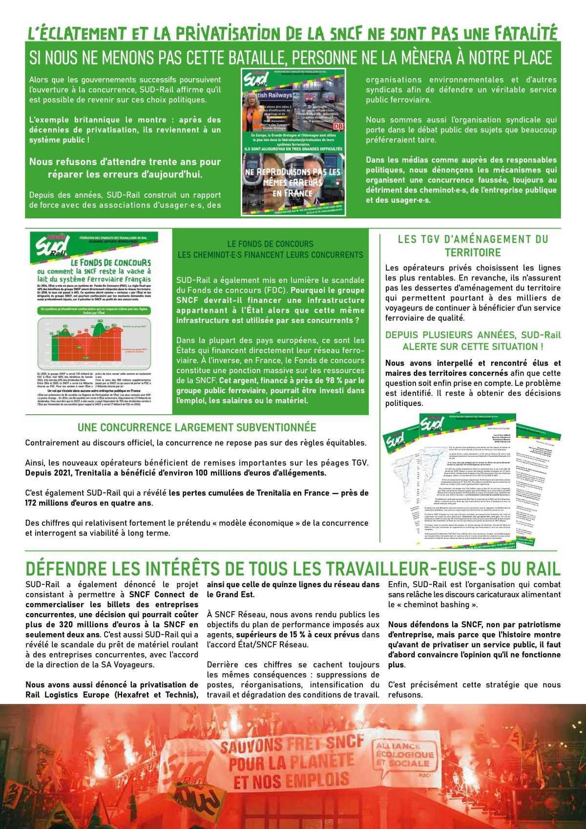 LE SYNDICAT QUI NE LÂCHE NI LE COMBAT POUR LES DROITS DANS LES FILIALES NI CELUI CONTRE LA PRIVATISATION LE SYNDICAT QUI NE LÂCHE NI LE COMBAT POUR LES DROITS DANS LES FILIALES NI CELUI CONTRE LA PRIVATISATION