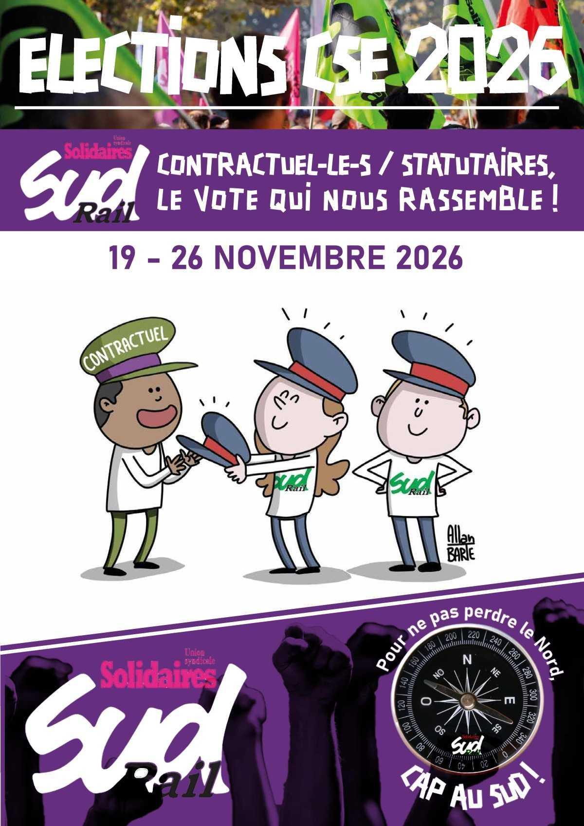 CONTRACTUEL-LE-S / STATUTAIRES, LE VOTE QUI NOUS RASSEMBLE !