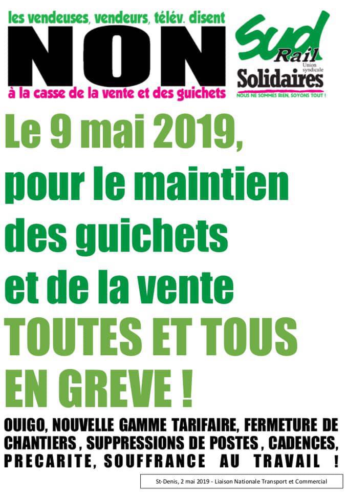 Le 9 Mai, toutes et tous en grève !