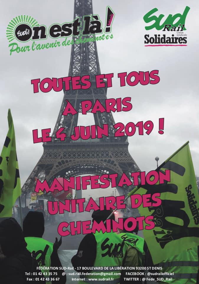 Toutes et tous à Paris le 4 juin 2019 !
