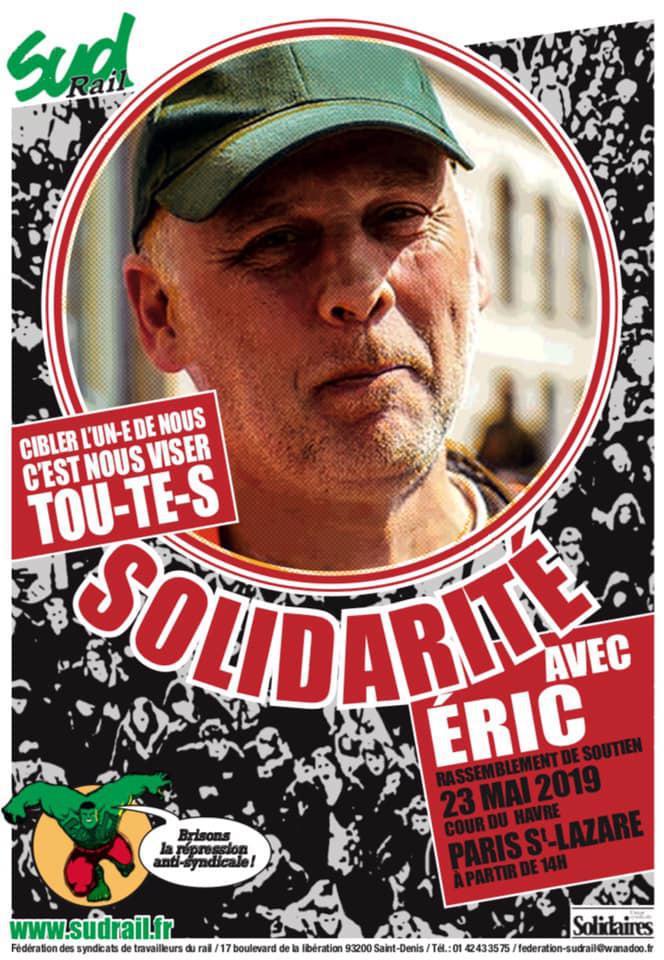 Solidarité avec Eric !
