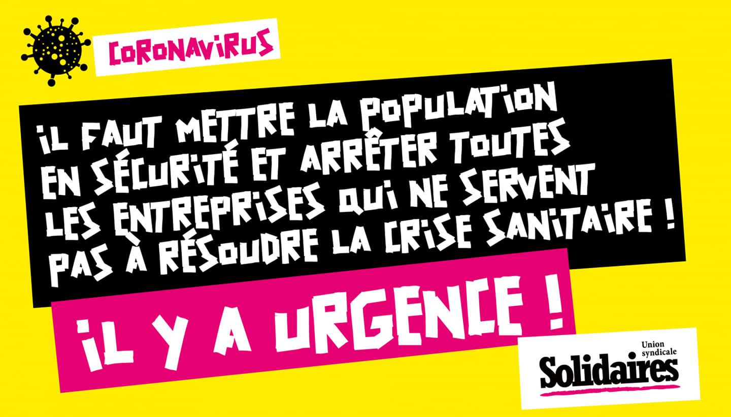 COVID-19 Urgence !