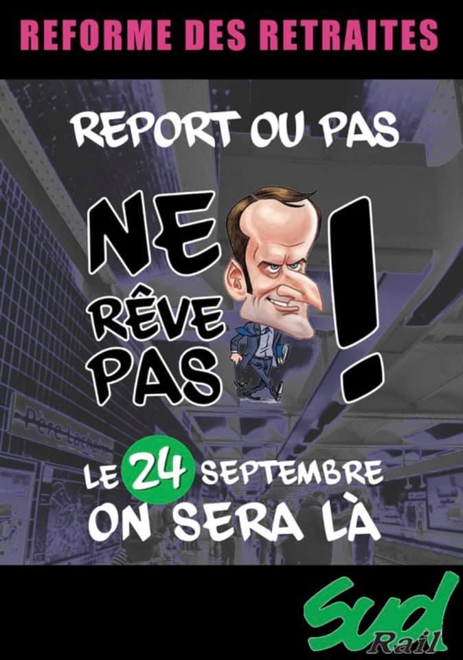 Réforme des retraites : On sera là !