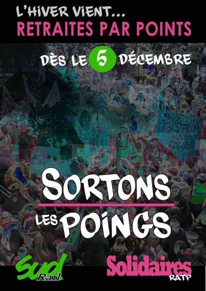 Retraites par points, sortons les poings !