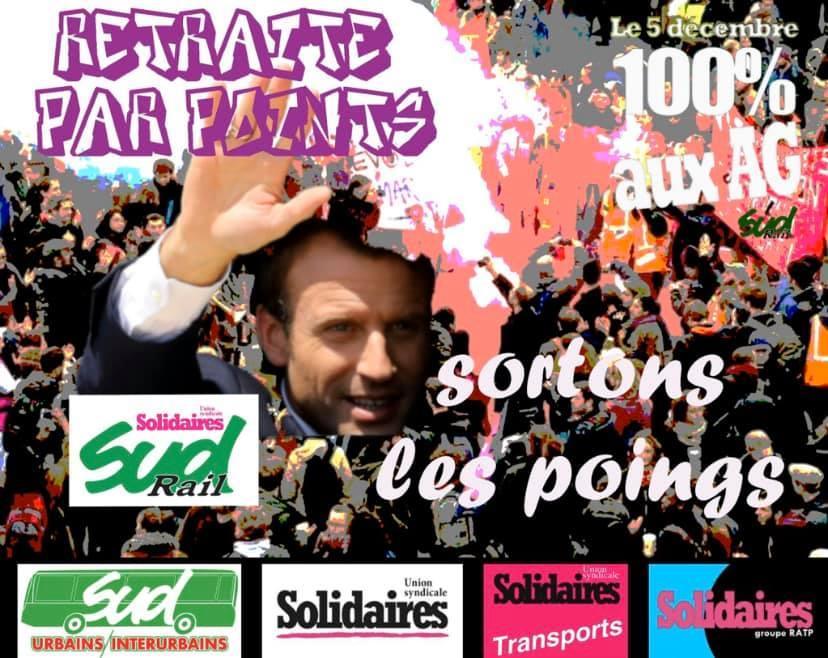 Le 5 décembre, 100 % aux AG !