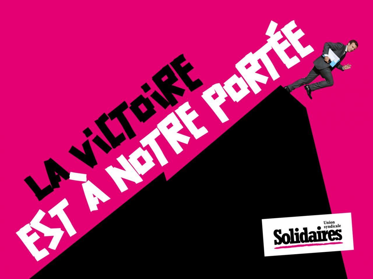 La victoire est à notre portée !