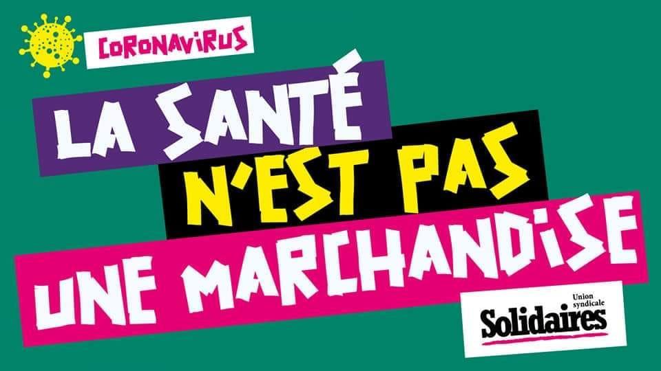 La santé n'est pas une marchandise