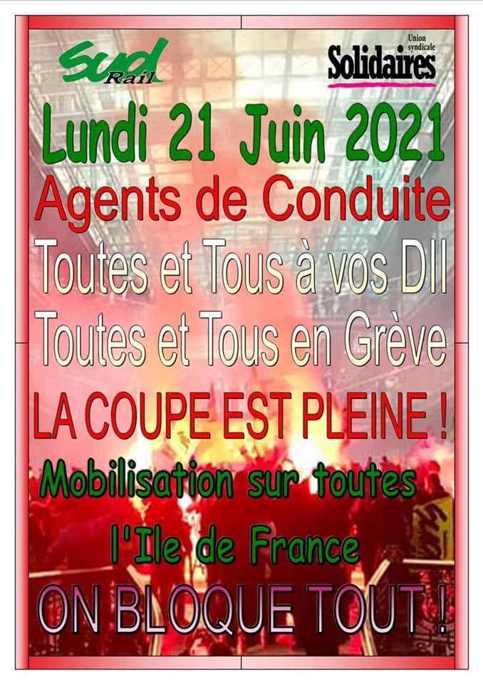 Agent de Conduite en grève