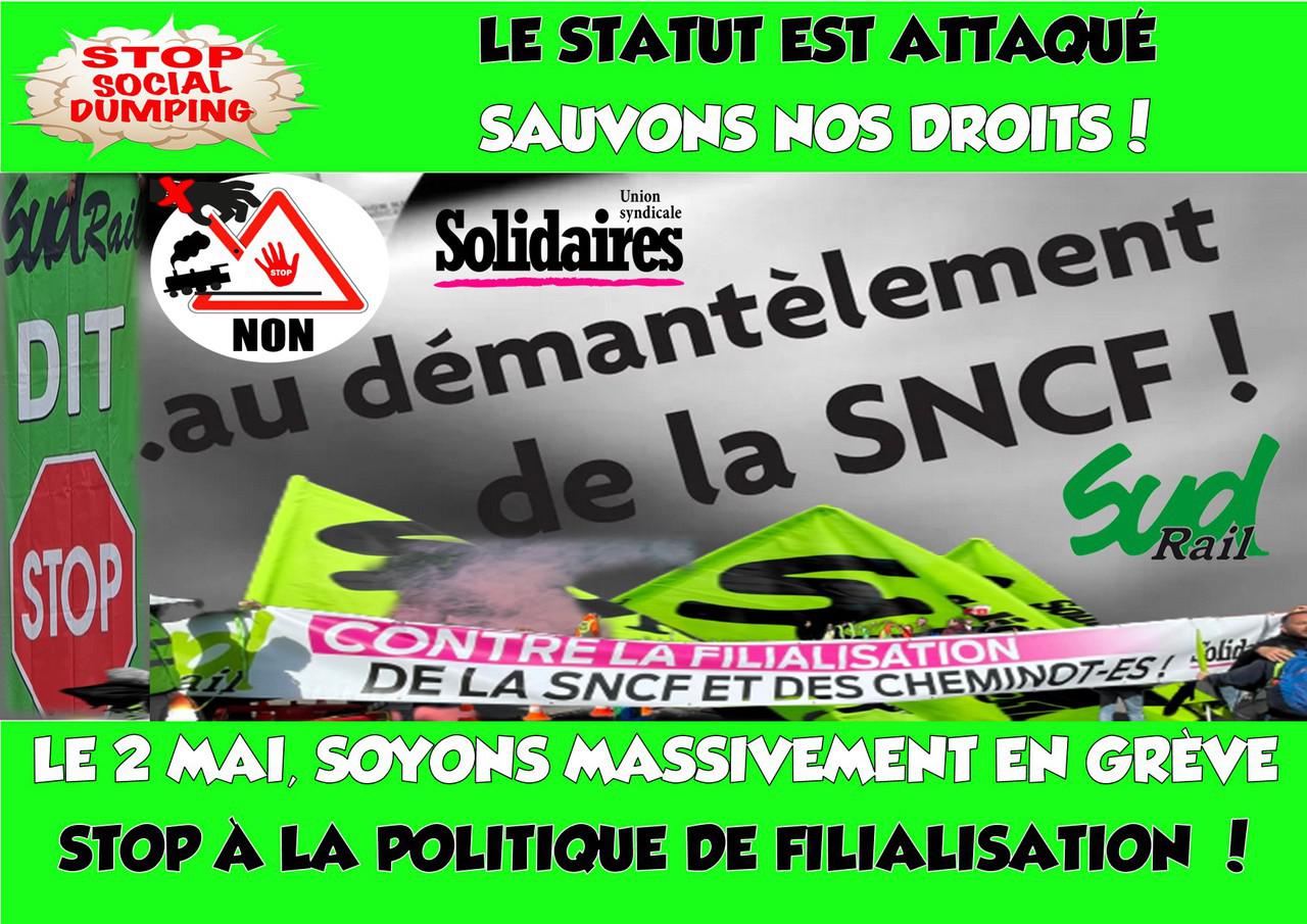 STOP au démantèlement de la SNCF
