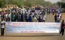 Marche des journalistes Burkinabé au 8e anniversaire de l'assassinat de Norbert Zongo