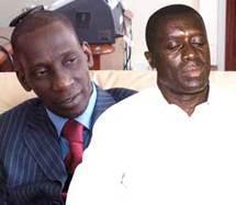 Le secrétaire général de AJ/PADS, Landing Savané et son adjoint, Mamadou Diop Decroix en conflit