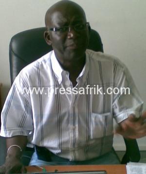 Le Pr Mamadou Diouf, chef de l'institut Afrique de l'université Colombia des USA