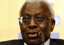 Le président de l'IAAF, Lamine Diack