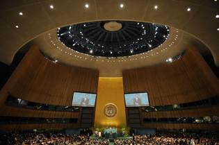 Pour Kadhafi, l'ONU "n'est qu'un décor"