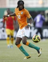 CAN 2010: la Côte d'ivoire mène par 1 but à 0 devant le Ghana