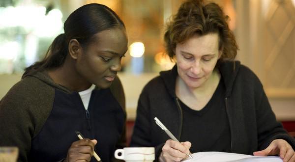 Aya Cissoko et Marie Desplechin. ©Jean-Baptiste Pellerin, tous droits réservés
