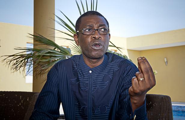 Le chanteur et opposant sénégalais Youssou Ndour, le 4 février 2012. V. WARTNER / 20 MINUTES