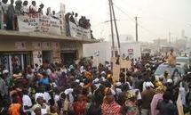 Guédiawaye : Les brassards rouges troublent le meeting de Macky Sall