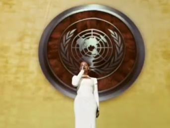 Beyoncé à l'ONU pour célébrer le travail des humanitaires