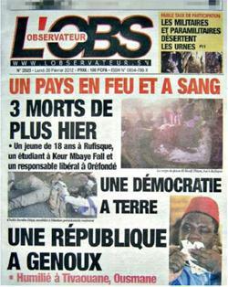 Le correspondant de l’Obs. à Thiès convoqué à la gendarmerie