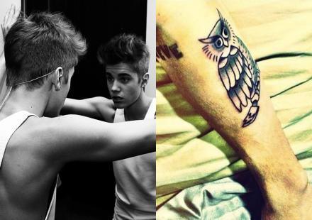 Justin Bieber : un nouveau tatoo vraiment chouette !