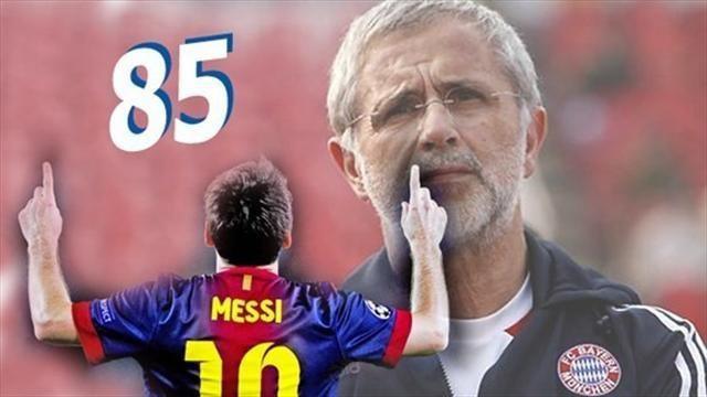 Après avoir été détrôné par Messi, Gerd Müller rend hommage à son successeur