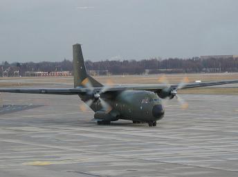 Avion de transport «Transall» de l'armée de l'air allemande. La Bundeswehr prévoit de mettre deux appareils de transport à la disposition de l'opération Serval.