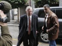 Le représentant du FMI, Bob Traa, à son arrivée au ministère des Finances à Athènes, le 3 mars 2013.