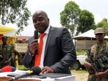 Le nouveau président du M23, Bertrand Bisimwa, à Bunagana, le 7 mars 2013.