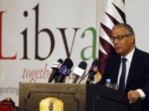 Ali Zeidan, le Pemier ministre de la Libye, ici en mai 2011 lors d'une conférence sur la Libye à Doha.