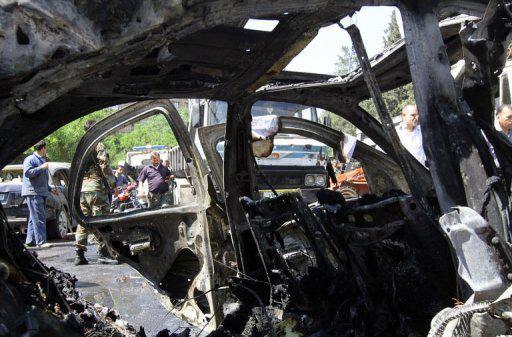 Syrie: forte explosion dans le centre de Damas, des victimes