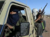 Groupe de combattants du MNLA dans la région de Kidal, le 4 février 2013.