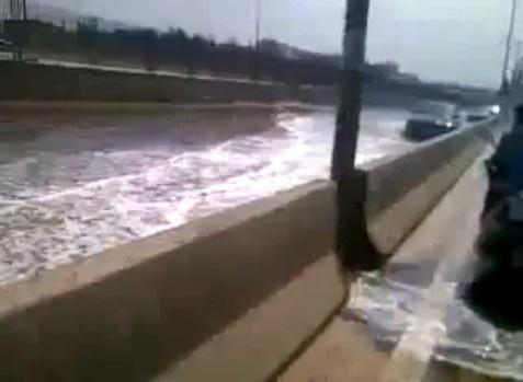 Conséquences calamiteuses de la pluie : la RN 1 impraticable, le tronçon Patte d’Oie-Cambérène infranchissable