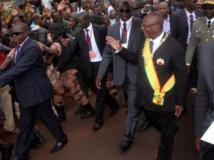 Ibrahim Boubacar Keïta, le 4 septembre à Bamako. Le nouveau président veut rétablir une fraternité entre les Maliens. AFP PHOTO HABIBOU KOUYATE