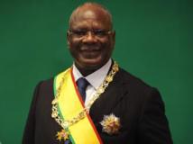 Le président malien Ibrahim Boubacar keïta après son investiture, le 4 septembre 2013
