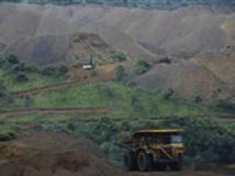 La mine d'exploitation de la Comilog, une société du groupe Eramet à Moanda au Gabon. eramet.f