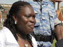 Simone Gbagbo à Abidjan, le 14 septembre 2008. AFP PHOTO / ISSOUF SANOGO
